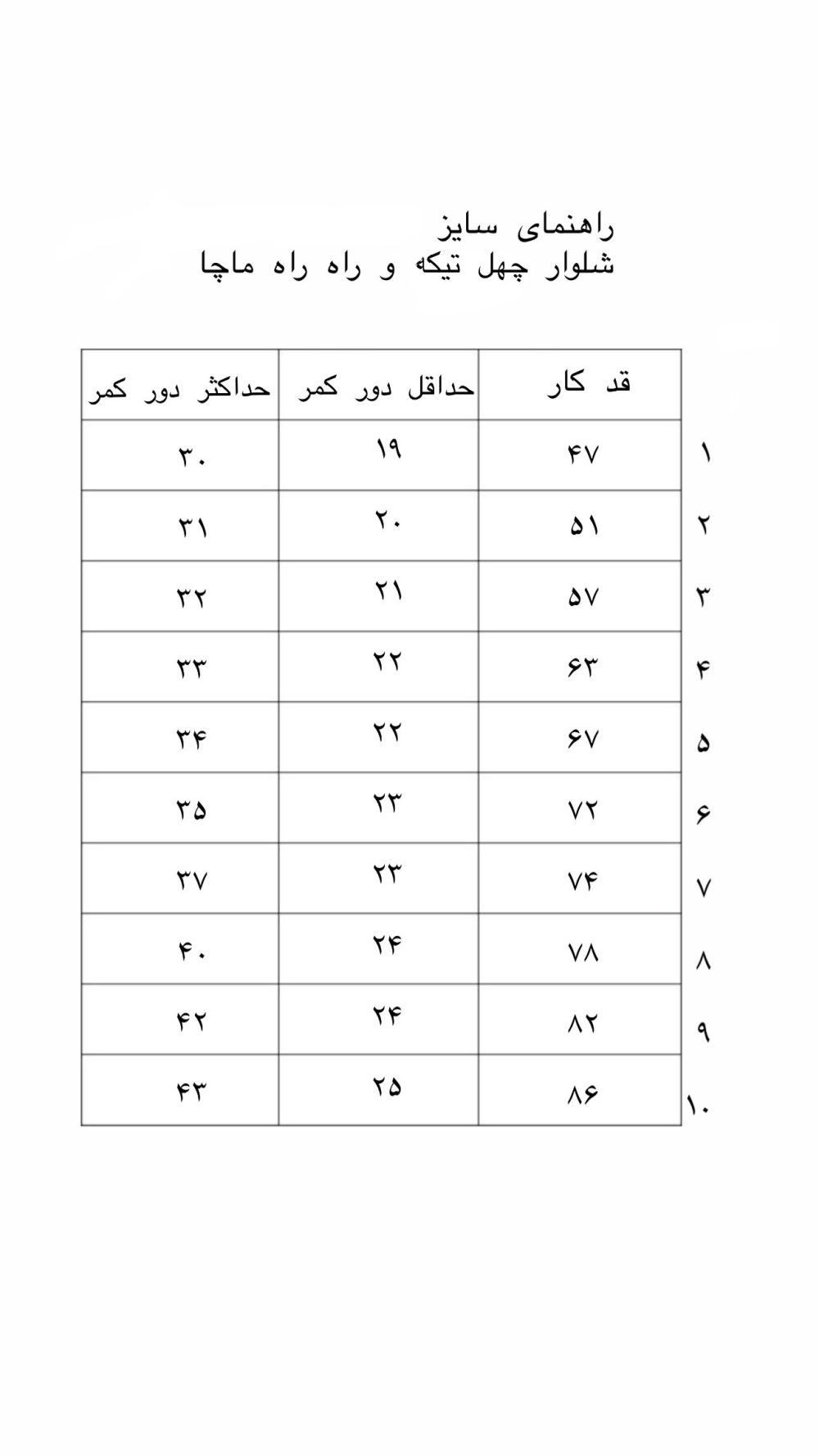 شلوار چهل تیکه - Image 3